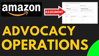 Advocacy Operations Associate Amazon Assessment  Amazon Advocacy Operations Virtual Drive Interview [upl. by Pomfrey]