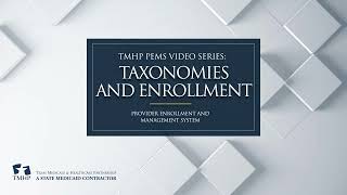 Taxonomies and Enrollment [upl. by Ahtiekal523]