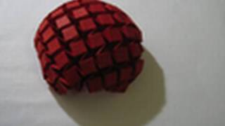 Origami Tessellation Instructions Water Bomb Tessellation Eric Gjerde [upl. by Sneed728]