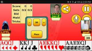 Online pinochle game [upl. by Aibat435]