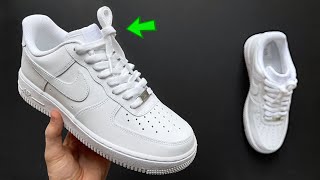 CÓMO ATAR EL NUDO DE FACTORY NIKE AIR FORCE 1 DEADSTOCK [upl. by Roth502]