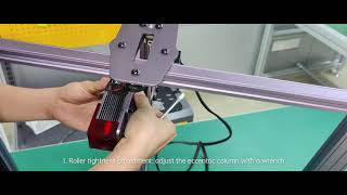 ATOMSTACK A5 PROA5 20WGuidance video for adjusting the belt and pulley mechanism [upl. by Huang]