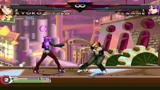 MUGEN Kyoko vs Flamme Remake [upl. by Levinson]