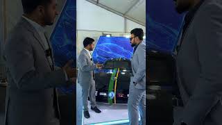 Azaad  E Locally manufactured electric vehicle at Ideas 2024 in Karachi [upl. by Iddet]