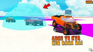 GTA 5 हिंदी Fun Moment GTA Sumo Remix II With Trophy Truck  Sumo With Friend [upl. by Alasteir115]