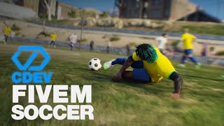 cDev FiveM Soccer Game [upl. by Rednazxela149]