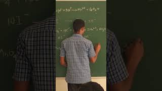 Oxidation of Iodide ions to Iodine by KMnO4Dhilip [upl. by Palua]