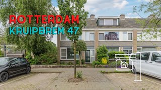 Huis te koop Kruipbrem 47 te Rotterdam Digimakelaars  Woningvideo [upl. by Eylrac]