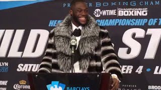 WILDER VS STIVERNE 2 POST FIGHT PRESS CONFERENCE LIVE WILDER WILL FIGHT WHYTE IF JOSHUA GUARANTEED [upl. by Eillek212]