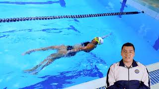 Curso de Natación  Técnica estilo espalda 2 [upl. by Atsahs]