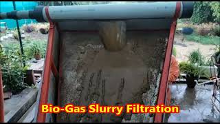 Cow Dung Slurry Dewatering Machine with Filtration I Cow Dung Dewatering Machine [upl. by Notsur]