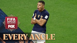 Kylian Mbappé goes SUPERHUMAN for France and scores two goals against Poland  Every Angle [upl. by Zela]