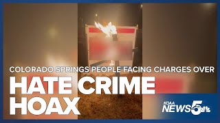 Three Colorado Springs people facing federal charges over hate crime hoax [upl. by Alahc]