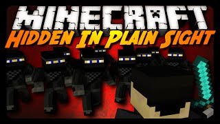 Minecraft HIDDEN IN PLAIN SIGHT BRAND NEW MiniGame [upl. by Aneehc]