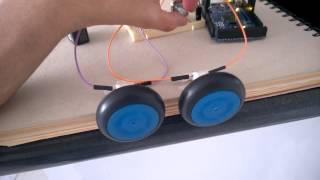 Motor DC con Arduino y potenciómetro  código [upl. by Anelaj]