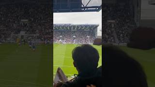 Sunderland fans celebrate going 10 up against Portsmouth sunderland portsmouth pompey safc [upl. by Godbeare]