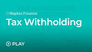 Tax Withholding [upl. by Gnas]