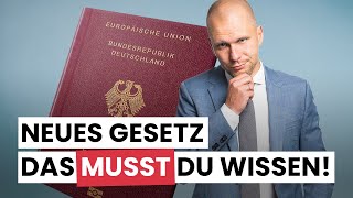 Das musst du unbedingt zum neuen Einbürgerungsgesetz wissen [upl. by Menedez]