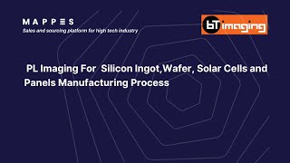 BT imagings PL tool for solar cell and module manufacturing [upl. by Attenad]