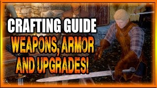 Dragon Age Inquisition Guides  Crafting Weapons Armor and Upgrades [upl. by Naerda]