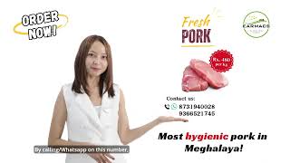 Discover the Most Hygienic Pork in Meghalaya A Taste of Quality and Purity [upl. by Petrine]