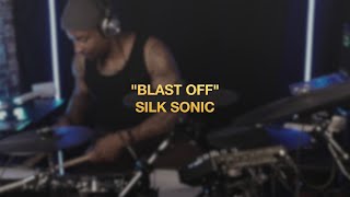 quotBLAST OFFquot Silk Sonic A Roland VDrum Cover [upl. by Aziza]