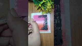 Soft pastel easy drawing for beginners 😍trendingshorts [upl. by Llyrat]