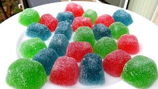 HOW TO MAKE GUMDROPS  HOMEMADE DIY RECIPE [upl. by Naanac]