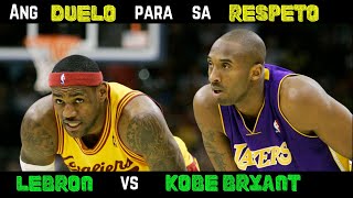 LEBRON VS KOBE BRYANT Bakit hindi nahinog ang kanilang rivalry [upl. by Jacquetta]