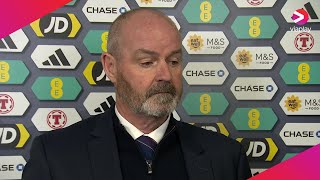 Scotland manager Steve Clarke gives his verdict on 10 loss to Northern Ireland [upl. by Yerd]