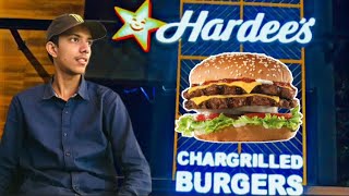 Unbelievable First Hardees Experience🍔😋  Vlogsbyamir [upl. by Dido266]