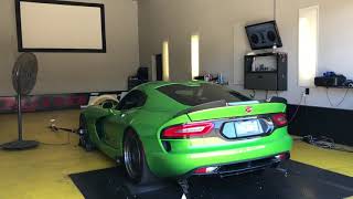 Dodge Viper Arrow Stage 2 headscam on the dyno [upl. by Mae118]