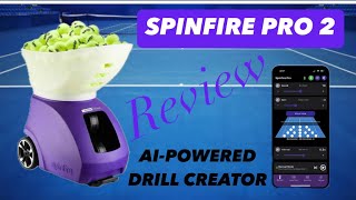 Spinfire Pro 2 Tennis Ball Machine REVIEW➡️AIPowered DrillsSpinfiresport TenniswarehouseAu [upl. by Pollitt681]