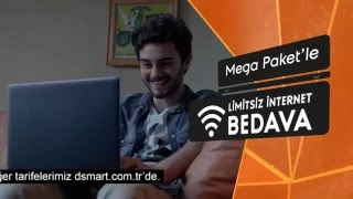 DSmart Mega Paket alana sınırsız internet bedava [upl. by Ardnuhsal]