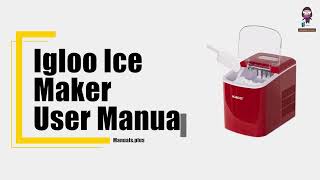 How to Use the Igloo Ice Maker Complete User Guide and Tips [upl. by Akcirred]