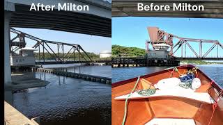 Hurricane Miltons Aftermath  St Johns River Flooding at Lake Monroe [upl. by Mahalia534]