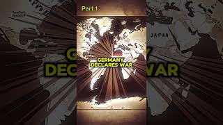 USA Enters WWII The Day America Declared War on Germany  shorts youtubeshorts america [upl. by Kramer]