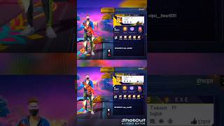 free fire twin id🗿freefire shortfeed [upl. by Socha]