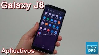 SAMSUNG GALAXY J8  APLICATIVOS [upl. by Dyson]