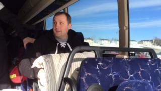 Mooseheads travel from Baie Comeau to Rimouski [upl. by Dreeda857]