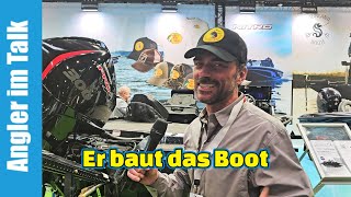 Angelboot 30000€ zu gewinnen 😱 bei Rheinland Boote Boot Düsseldorf 2024 [upl. by Mccallum]