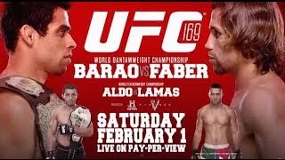 UFC 169 Barao vs Faber  Extended Preview [upl. by Ag]