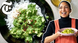 Priya’s Coconut Saag Is the Easy Vegetarian Meal You Need in Your Rotation  NYT Cooking [upl. by Guerra]