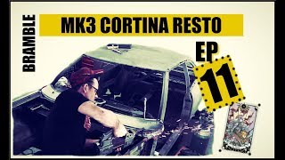 Classic Car Resto  Ford Cortina Mk3  Project Bramble EP11 [upl. by Akimet]