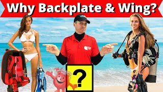 Why Backplate and Wing  BP amp Wing vs Jacket BC  Benefits of Backplate and Wing BC system [upl. by Vachil206]