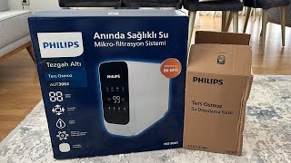 PHILIPS AUT3062 SU ARITMA CİHAZI İKAZ SORUNUNU ÇÖZDÜK [upl. by Derfiniw954]