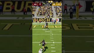 Minkah Fitzpatrick INT minkahfitzpatrick interception pittsburghsteelers maddenvault maddenh2h [upl. by Leaper]