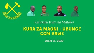 Kura za Maoni za CCM kwa Wagombea Ubunge Jimbo la Kawe [upl. by Anniken]