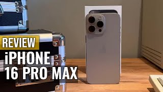 iPhone 16 Pro Max Review A Deep Dive Into Features [upl. by Aelak176]