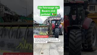 Fahrzeuge sind breite von den Franzosen 🇫🇷🚜 bauerndemo frankreich demo protest traktor [upl. by Oralia]